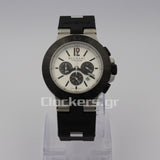 BVLGARI ALUMINIUM 40MM RUBBER BEZEL CHRONOGRAPH WATCH