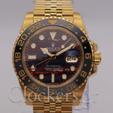 Rolex GMT-Master II New 2025 GMT-Master II 126718GRNR Yellow Gold Tiger Iron Dial Jubilee