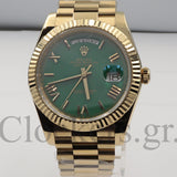 DAY-DATE II 40 MM OYSTER GREEN DIAL STICK MARKERS