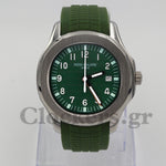 PATEK PHILIPPE AQUANAUT TIME GREEN DIAL AUTOMATIC  5164A-001 CLONE