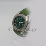 PATEK PHILIPPE AQUANAUT TIME GREEN DIAL AUTOMATIC  5164A-001 CLONE