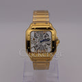 CARTIER SANTOS NEW 2023 SANTOS DE CARTIER SKELETON  GOLD