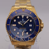 Rolex Sea-Dweller Deepsea 136668LB   44mm Yellow Gold Blue Dial & Blue Bezel