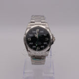 Rolex Air King oyster green logo with oyster steel 40mm .126900 full set